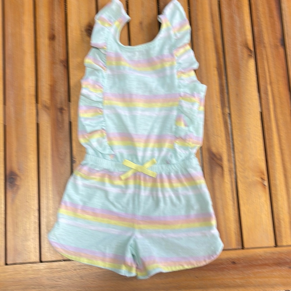 Tank/short ruffle sleeve  jumper